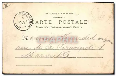 La Sainte Baume — Ogólny Widok — Fototypia E. Lacour — Marsylia — n°919 — Rewers