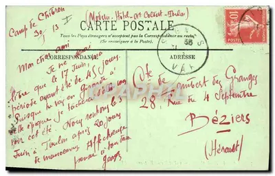 La Sainte-Baume — Col e Pic de Bretagne — LL. n°176 — Verso