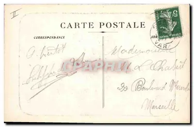 La Sainte-Baume - Wspinaczka do jaskini — seria 31 — wydawca nieznany — Rewers