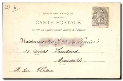 La Sainte Baume - 703 - La Ferme de Giniés — Phototypie L. Lecour - Marseille — Verso