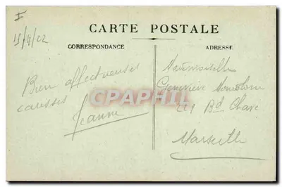 La Sainte-Baume — St-Pilon, Vista Tomada desde el Plateau — n°54 — Reverso