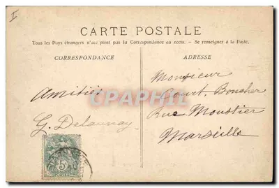 La Sainte-Baume — Ogólny widok — Fototypia E. Lacour, Marsylia — nr 919 — Rewers