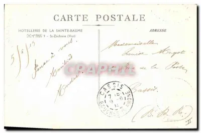 La Sainte-Baume — Arrivo alla Grotta — Hotellerie de la Sainte-Baume, St-Zacharie (Var) — Verso
