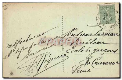 L'Oratoire à Sainte-Baume — Hôtellerie de St-Zacharie (Var) — n°8 — Verso