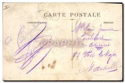 La Sainte-Baume - Taras Groty — wydawca niezidentyfikowany, nr 7 — Rewers