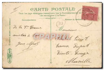 A Sainte-Baume - Vista Geral — editor La Sainte-Baume Vista Geral — Verso