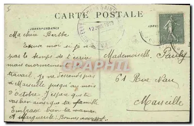 La Sainte-Baume — Algemene Uitzicht — Hotel de Sainte-Baume, St Zacharie (Var) — Achterkant
