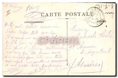 Angolo della Foresta vicino al Canapé — La Sainte-Baume — Editore non identificato, n° 12 — Verso