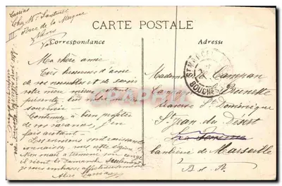 Trasa Świętej Baume i Wzgórze Bretanii — Rose Roure, wyd. Marsylia — Rewers