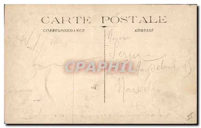 La Sainte-Baume — Vista scattata dalla Terrazza della Grolle — editore sconosciuto, n°9 — Verso
