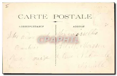 LA SAINTE-BAUME - Os Picos do St-Pilon — editor: Imp. de l'Art - Marselha, n° de série 47 — Verso