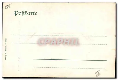 Fontaine Bartholdis Rebmann — Colmar — wydawca B. Netter, n° E 15624a — Rewers