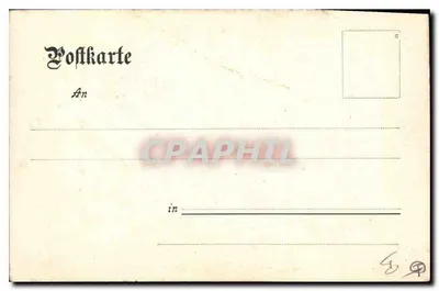 Colmar i. Els, Pfeffeldenkmal — statua Pfeffel — Gebrüder Mets, Tubingen, n° 22762 — Rewers
