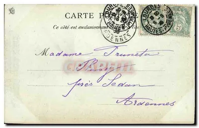 Port Aix do Marseillę — uroczystość Republiki — wydawca L.P. n°16 — Rewers