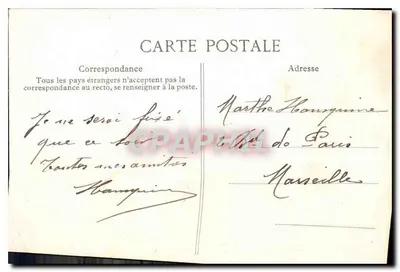 Parigi — L'Hôtel-de-Ville — E.D. (editore) — Verso