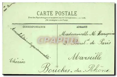 Paris — La Grande Roue et la Tour Eiffel — éditeur inconnu, n° 849 — Verso