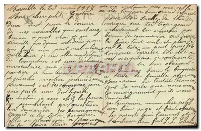 Marselha - Porta de Aix — Z.Z. — Editor Z.Z. n°9 — Verso