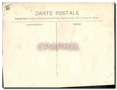 Marselha - A Porta de Aix — editor Edition Nouve 1922 — Verso