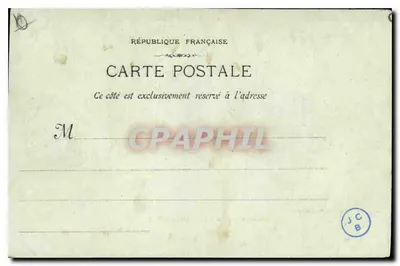 Marselha - A Porta de Aix — Phototypie E. Laocur, 19 rue Thubaneau — Verso