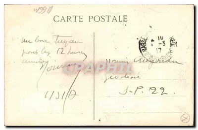 Marsiglia - La Porte d'Aix - PB. - Editore PB. — Verso