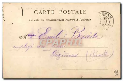 MARSEILLE — La Porte d'Aix — ND Fot, n°47 — Achterkant