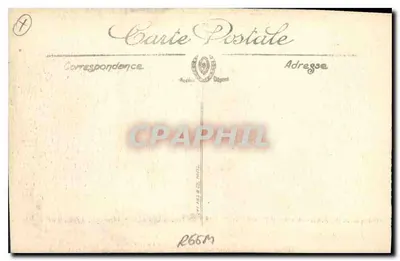 Marselha — O Arco do Triunfo, Monumento erguido às Glórias da Primeira República e do Império — LL. Seligota — Verso