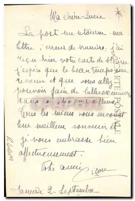 Marselha — Porta de Aix — Porta de Aix — Verso