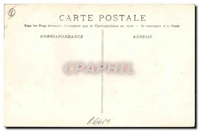 Marselha - A Porta de Aix — editor Fototipia B. Lamour Marquillia, n°3 — Verso