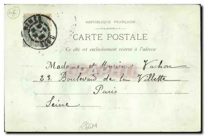 Marselha — A Porta de Aix — L. Phot — Verso