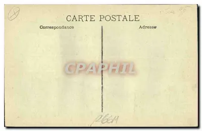 Marselha — A Porta de Aix — editor desconhecido, n° de série P66M — Verso