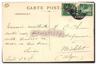Marsella - Arco del Triunfo de la Puerta de Aix — Édit Nouvelles Galeries, n°21 — Reverso