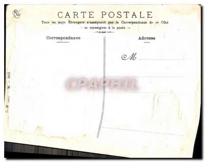 Marseille — Brama Aix — Wydawca G. H. n° 2843 — Rewers