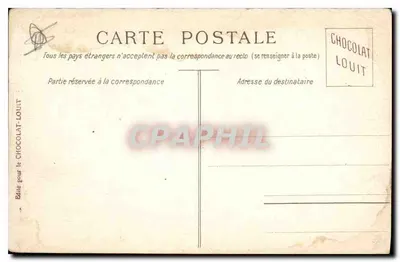 Marseille — La Place d'Aix et l'Arc de Triomphe — Édition C. MARILLIERE, MARSEILLE, n° 1013 — Verso