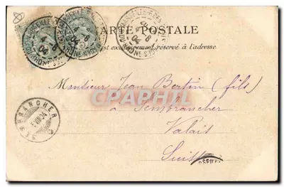 Marsiglia — La Porte d'Aix — L.P. 10 — Verso