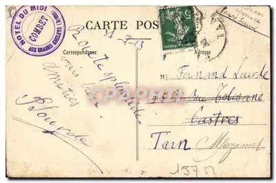 Rota dos GRANDS-GOULETS (Drôme) — Os Últimos Túneis — C. L. n°125 — Verso