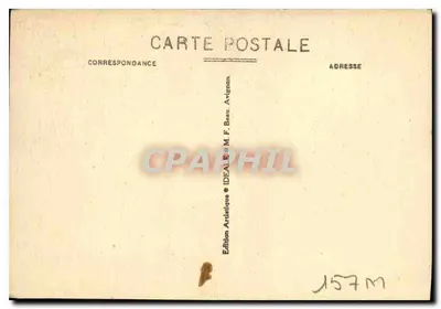 Villeneuve-lès-Avignon (Gard) — Porte d'Entrée de la Chartreuse de Val Bénite — Édition M.F.B. — Verso