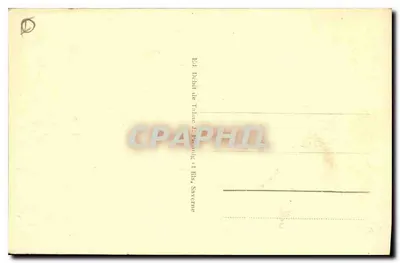 Le Haut-Barr — widok z zamku i skał — Wyd. Dubut de Toulouse & Fils, Saverne — Rewers