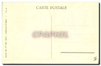 Riquewihr — Velho poço — Braun & Cie, Dornach — Verso