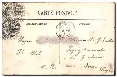 SAINT-MALO. — Los Muros y el Casino. — LI — Reverso
