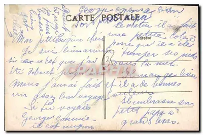 St-Malo (I.-et-V.) — A Grande Porta — A. Lamure, Adinker, Canadá — Verso