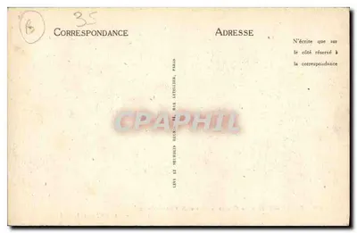 Saint-Malo - O Casino - Estátua de Chateaubriand — Verso