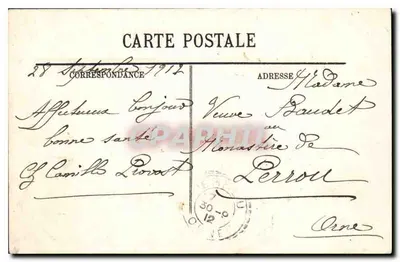 Saint-Malo — O Pequeno Bey com Maré Baixa — LL. — Verso