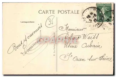 Saint-Malo — Porta Saint-Vincent — Editor Voila d'Emeraude, n°6 — Verso