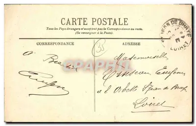 Saint-Malo — A Grève de Bon-Secours e o Grand Bey — LL. n°24 — Verso
