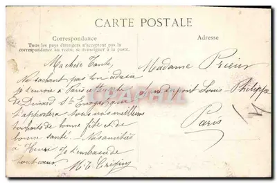 Saint-Malo — Môle das Negras — Costa da Esmeralda — Editora Costa da Esmeralda, n° 1489 — Verso