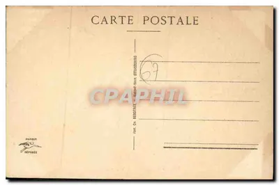 Strasbourg - Place Broglie — vista aérea — editor Bergeret, n° 311 — Verso