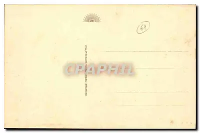 Straßburg — Plac Kléber — widok panoramiczny z katedrą i otaczającymi budynkami — Rewers