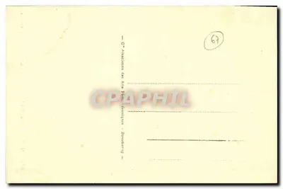 Strasbourg — Katedra — Astronomiczny zegar — nr 12 — Rewers