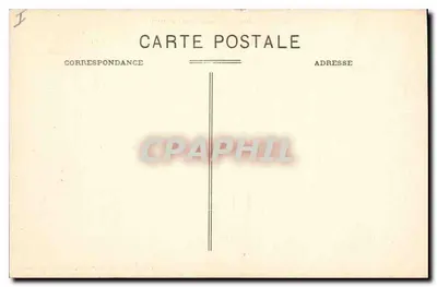 Béziers — Avenidas e Estátua de Paul Riquet — Fototipia do Bas-Languedoc, n° 144 — Verso