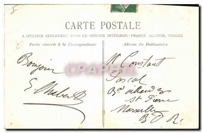 Béziers - Plateau de Poètes - Dziecko z polissoirem — Rewers